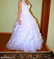 Свадебное платье,  возможно для беременных