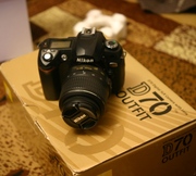 Фотоаппарат Nikon D70kit,  Киев