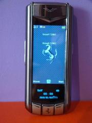 Vertu Ferrari М6 - A9 зеркальная, сенсорная модель телефона