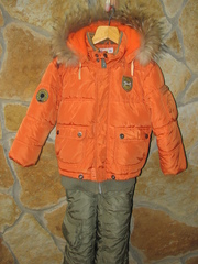 зимняя куртка и комбинезон для мальчика