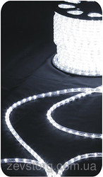 Светодиодный дюралайт LED белый холодный