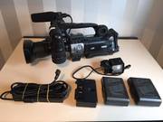 JVC GY-HM750 ProHD w/Canon 14x Lens + Manfrotto Tripod