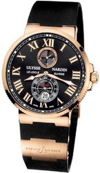 Продам механические часы Ulysse Nardin Marine. Цвет: чёрный с золотым.