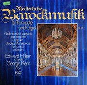 Виниловая пластинка классика музыка в стиле барокко для трубы и органа